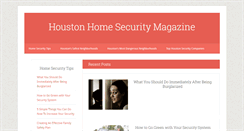 Desktop Screenshot of houstonsecuritymag.com
