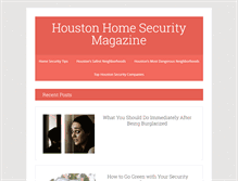 Tablet Screenshot of houstonsecuritymag.com
